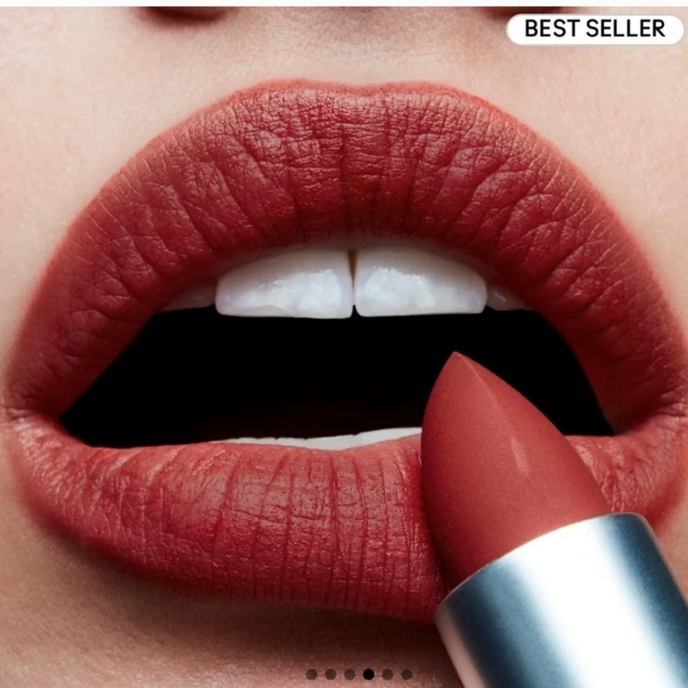 🆕️💋💄MAC DEVOTED TO CHILI POWDER KISS LIPSTICK💄💋 - Picture 4 of 15